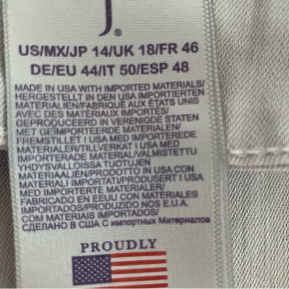 NYDJ Clarissa Stretch Ankle Pants Sz 14 - Picture 5 of 5